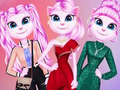 Gioco Sfida di moda ragazza gatto  in linea