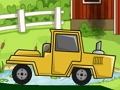 Gioco Trattore che guida Hill Climb 2D  in linea