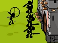 Gioco Stickman difensore  in linea