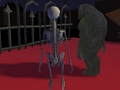 Gioco Sfida di Halloween per 2 giocatori Parkour  in linea