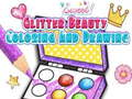 Gioco Glitter bellezza da colorare e disegnare  in linea
