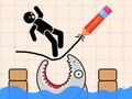 Gioco Disegna e salva Stickman  in linea