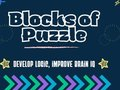 Gioco Puzzle a blocchi  in linea