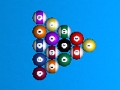 Gioco Nove, otto e biliardo  in linea