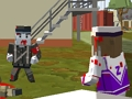 Gioco PGA 6 Pixel Gun Warfare Attacco di zombi  in linea