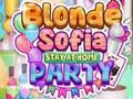 Gioco Sofia bionda resta a casa festa  in linea