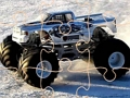 Gioco Puzzle di Monster Truck invernali  in linea