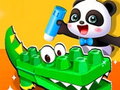 Gioco Puzzle di animali del cucciolo di panda  in linea