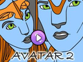 Gioco Avatar 2 libro a colori  in linea