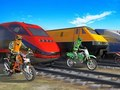 Gioco Bici contro treno  in linea