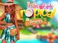 Gioco Insta Girls Stampe tropicali  in linea