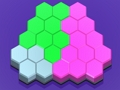 Gioco Blocchi puzzle esagonali  in linea