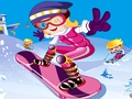 Gioco Ragazza dello snowboard  in linea