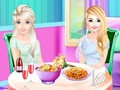 Gioco Pranzo delizioso delle sorelle  in linea