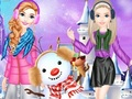 Gioco Moda ragazza stile invernale  in linea