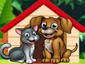 Gioco Gli adorabili animali domestici scappano  in linea