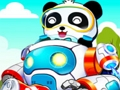 Gioco Piccola guardia verde panda  in linea
