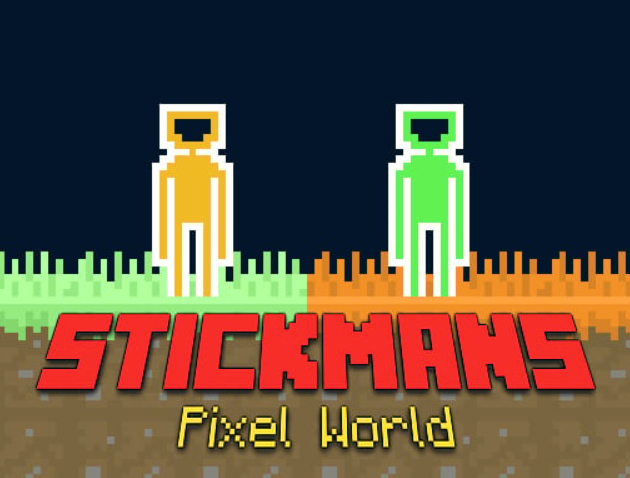 Gioco Il mondo dei pixel di Stickman  in linea