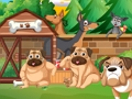 Gioco Animali domestici 5 differenze  in linea