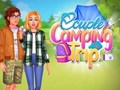 Gioco Coppia in campeggio  in linea