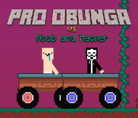 Gioco Pro Obunga contro Noob e Hacker  in linea