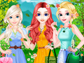 Gioco Abito colore moda primavera  in linea