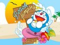 Gioco Salto sulla spiaggia di Doraemon  in linea