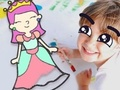 Gioco Libro da colorare: principe e principessa  in linea