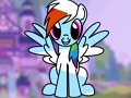 Gioco Il mio piccolo libro da colorare Pony  in linea