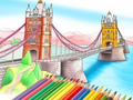 Gioco Libro da colorare: London Bridge  in linea