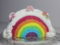 Gioco Puzzle torta arcobaleno  in linea