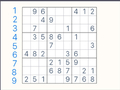 Gioco Sudoku classico  in linea