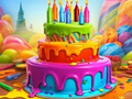 Gioco Libro da colorare: buon compleanno  in linea