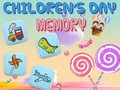 Gioco Memoria del giorno dei bambini  in linea