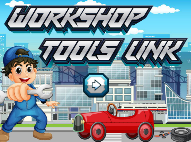 Gioco Collegamento strumenti officina  in linea