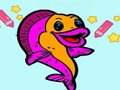 Gioco Pesce rosso facile da dipingere  in linea
