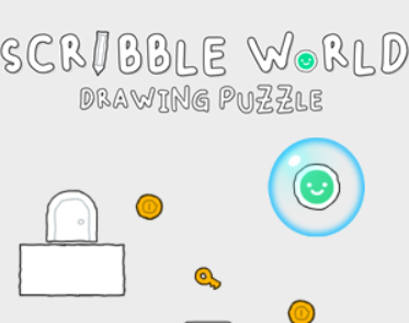Gioco Scribble World: Puzzle di disegno  in linea