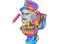 Gioco Skibidi Toilet Colorazione  in linea