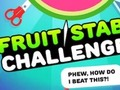 Gioco Sfida pugnalata alla frutta  in linea