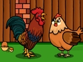 Gioco Salva la famiglia del gallo  in linea