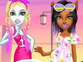 Gioco Vacanze estive per ragazze mostruose  in linea