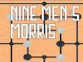Gioco Morris dei nove uomini  in linea