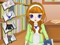 Gioco Vestire la ragazza della biblioteca  in linea