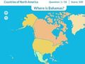 Gioco Paesi del Nord America  in linea