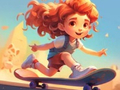 Gioco Libro da colorare: andare sullo skateboard  in linea