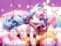 Gioco Puzzle: Unicorno  in linea