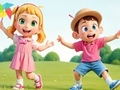 Gioco Libro da colorare: Giornata dei bambini  in linea