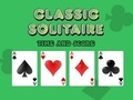 Gioco Solitario classico: tempo e punteggio  in linea