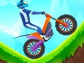 Gioco Salita in collina in moto  in linea