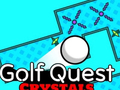 Gioco Ricerca del golf: cristalli  in linea